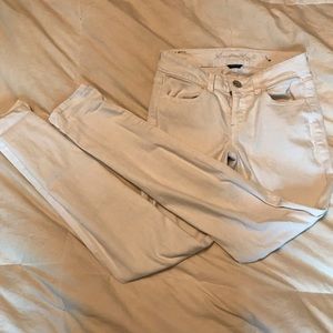 American Eagle White Jeggings!